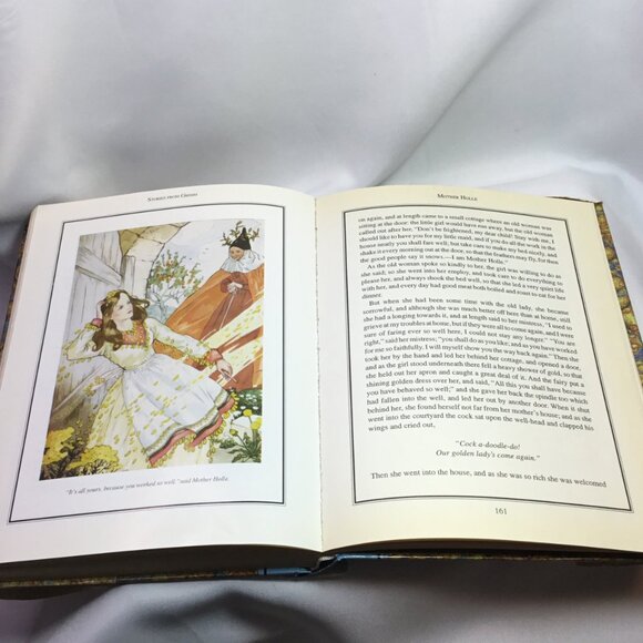 Stories from Grimm Children's Treasury fairy tales HC/DJ 1990s children's book - Picture 12 of 13